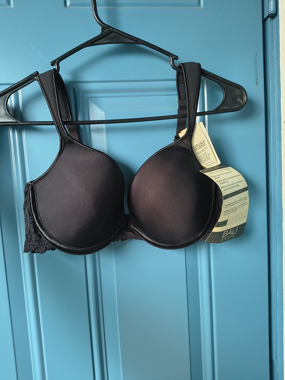 Bali Smooth Black T-Shirt Bra